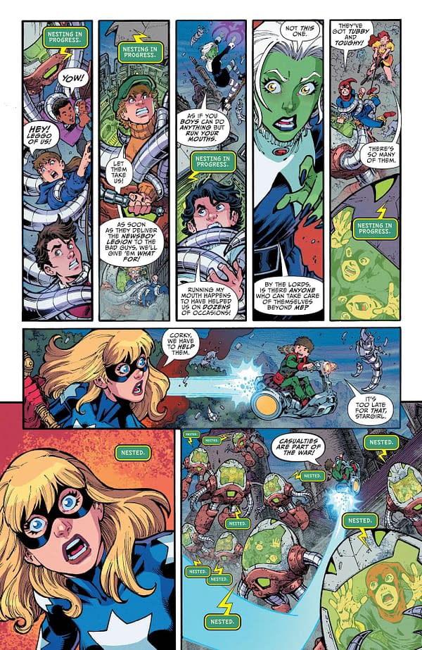 Interior preview page from Stargirl: The Lost Children #5