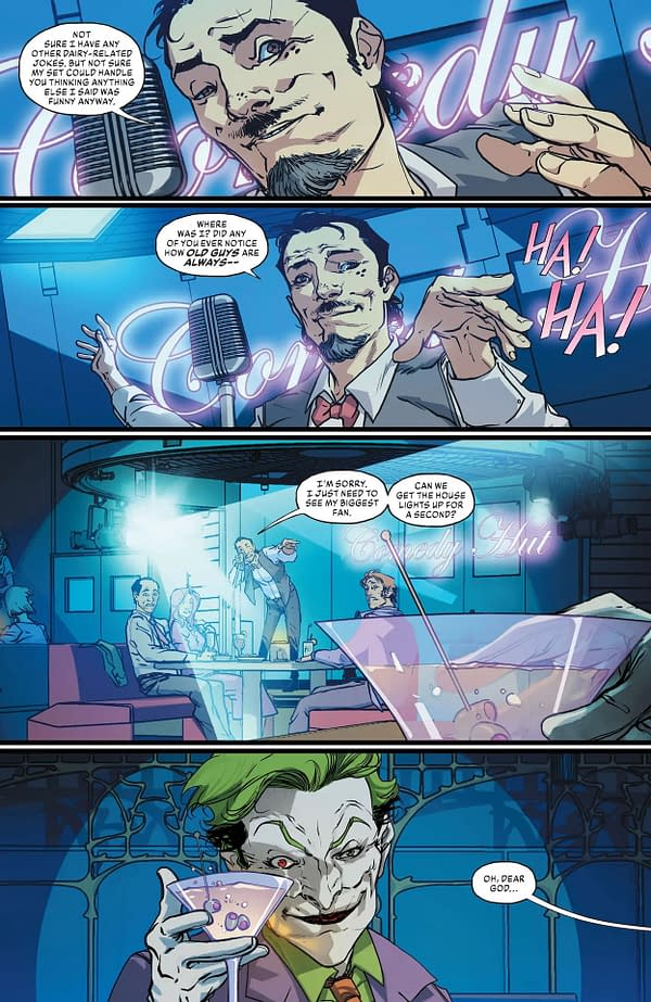 Interior preview page from Joker: The Man Who Stopped Laughing #6
