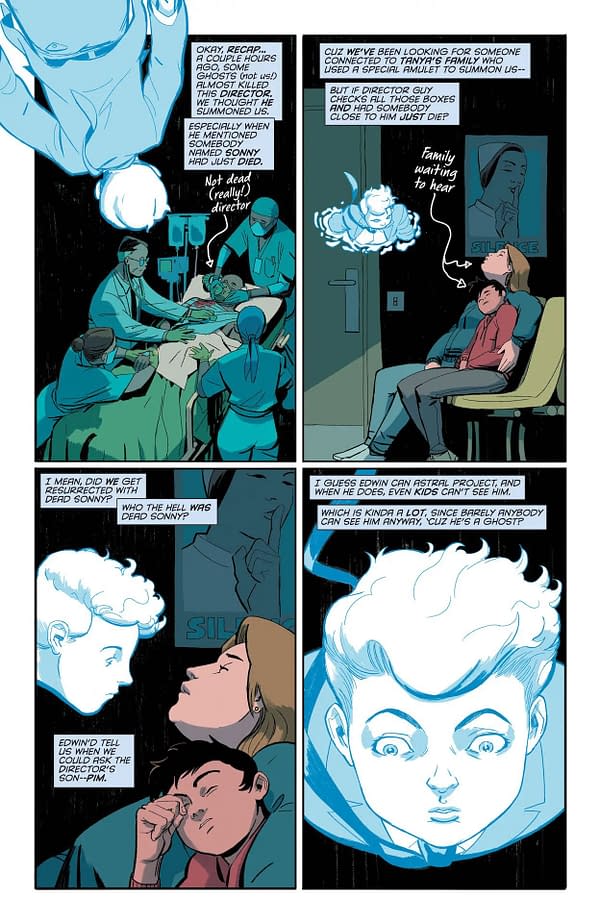 Interior preview page from Sandman Universe: Dead Boy Detectives #4
