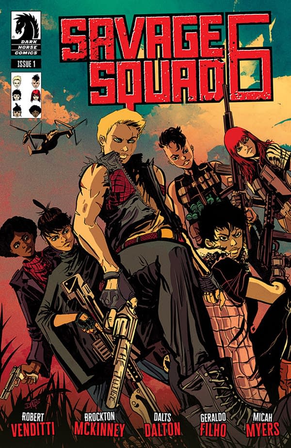  Savage Squad 6 by Robert Venditti, Brockton McKinney & Dalts Dalton From Dark Horse Comics in June 2023 