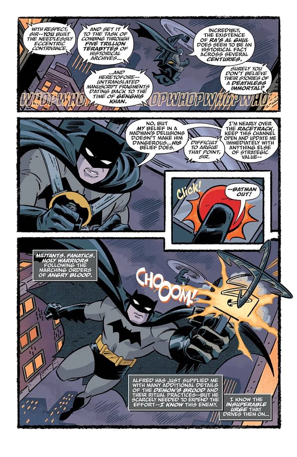 Interior preview page from Batman: The Audio Adventures #6