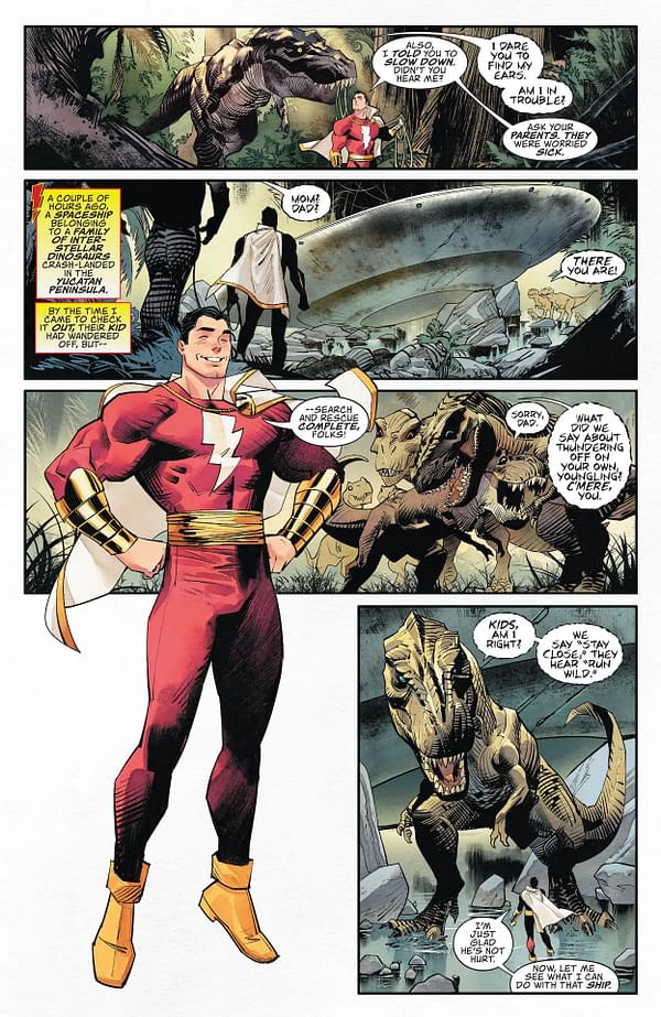 Interior preview page from Shazam #1