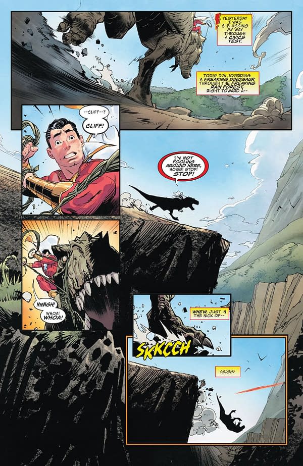Interior preview page from Shazam #1