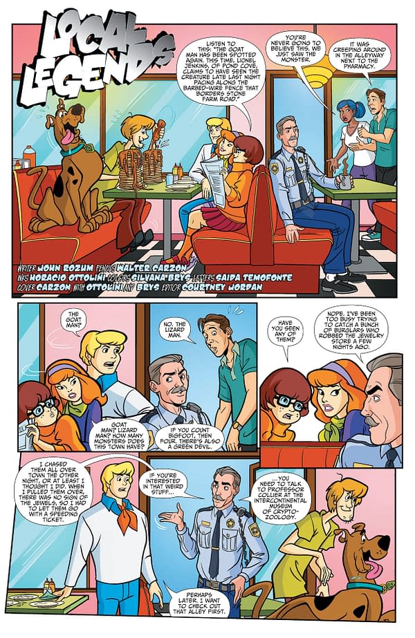 Interior preview page from Scooby-Doo Where Are You? #121