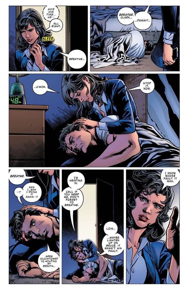 Interior preview page from Superman: Lost #2