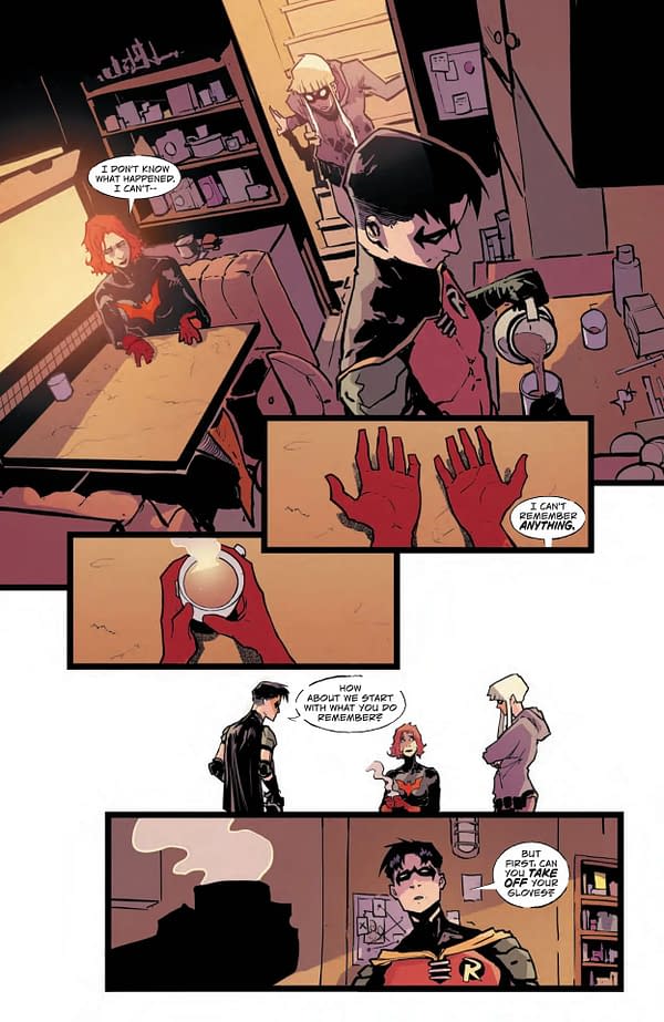 Interior preview page from Tim Drake: Robin #8