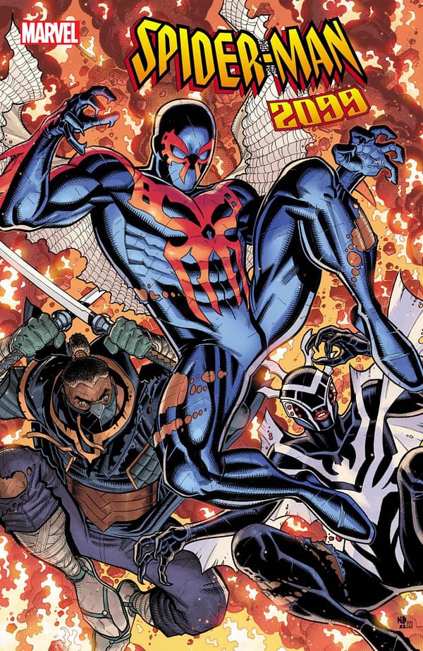 Cover image for SPIDER-MAN 2099: DARK GENESIS #2 NICK BRADSHAW COVER