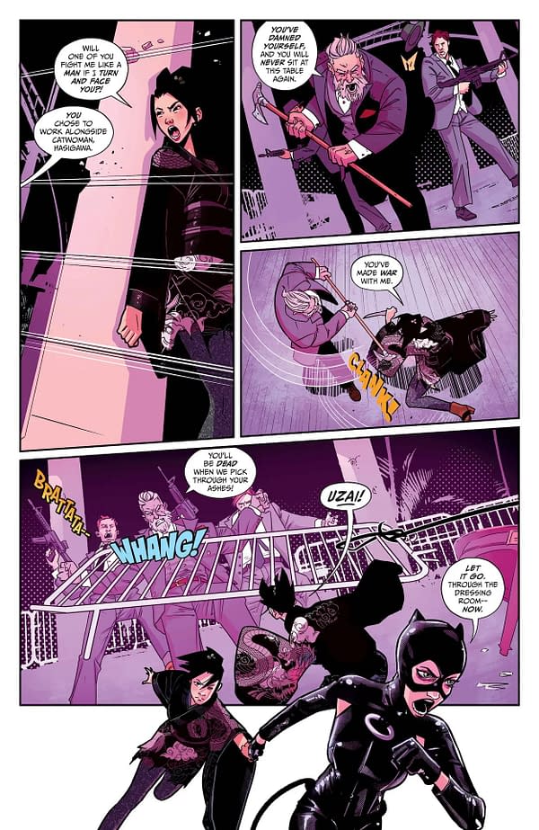 Interior preview page from Catwoman #55