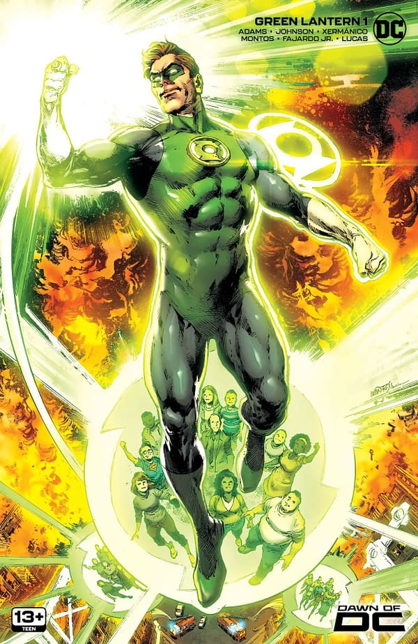Interior preview page from Green Lantern #1