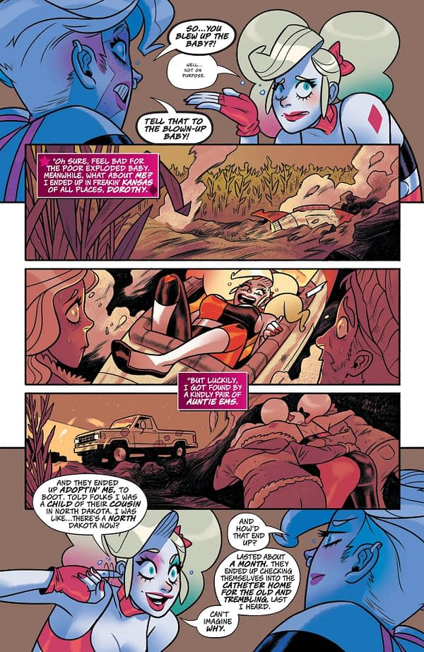Interior preview page from Multiversity: Harley Screws Up the DCU #3