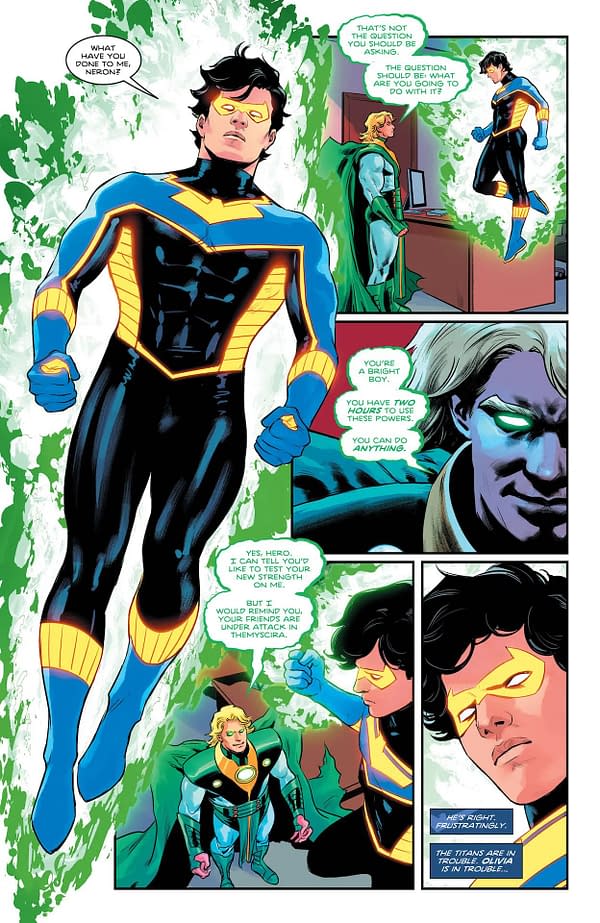 Interior preview page from Nightwing #104