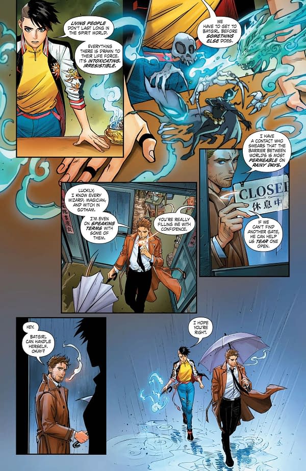 Interior preview page from Spirit World #1