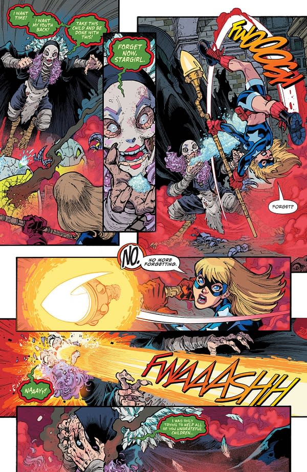 Interior preview page from Stargirl: The Lost Children #6