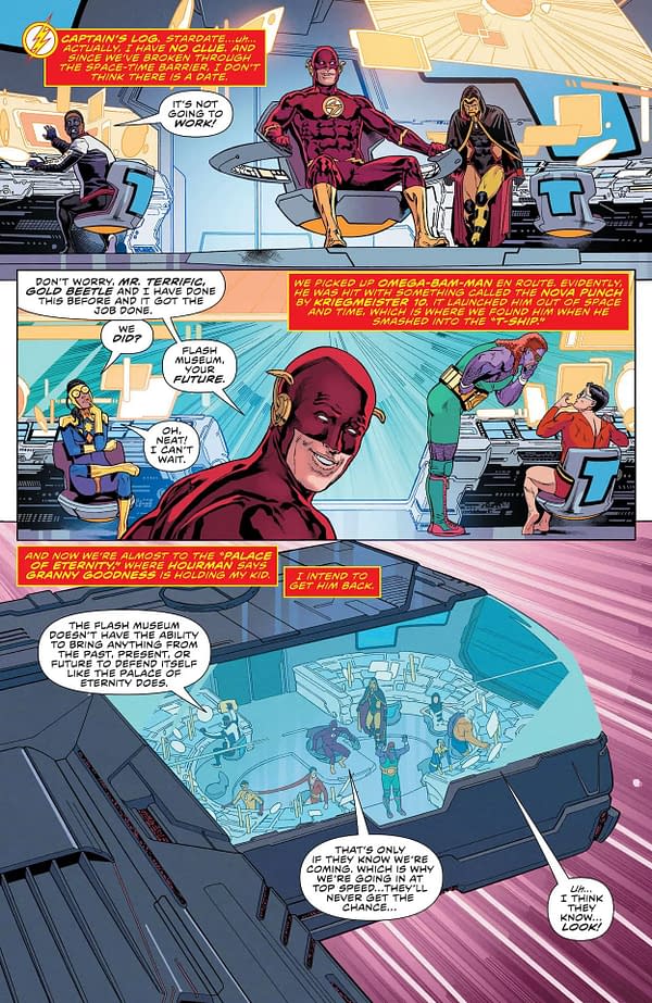 Interior preview page from Flash #799