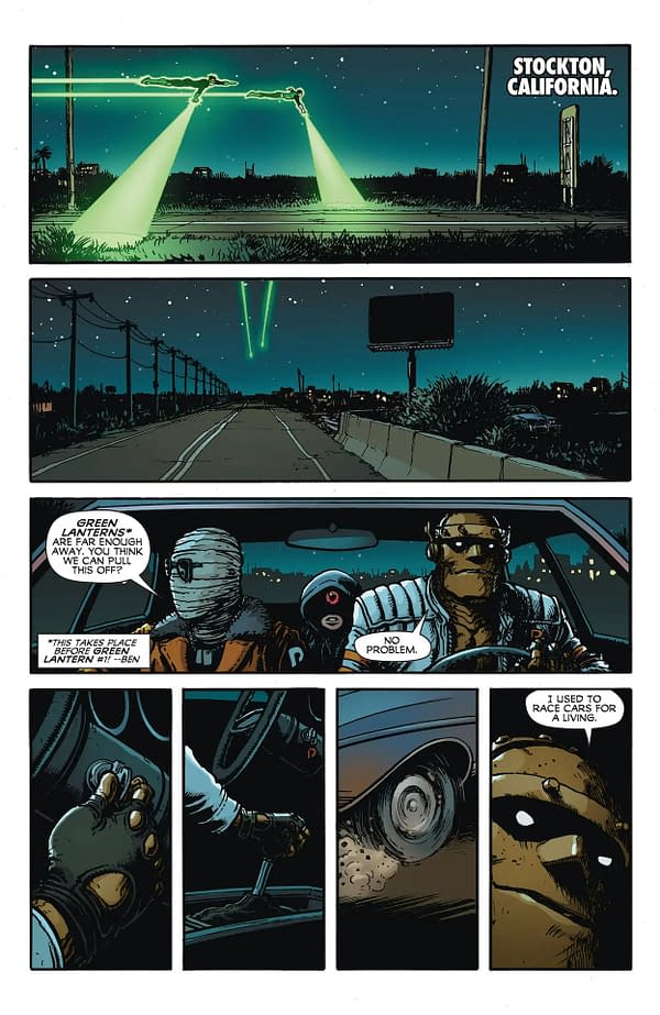 Interior preview page from Unstoppable Doom Patrol #3