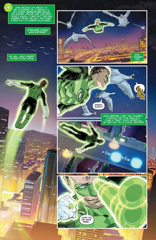 Interior preview page from Green Lantern #2