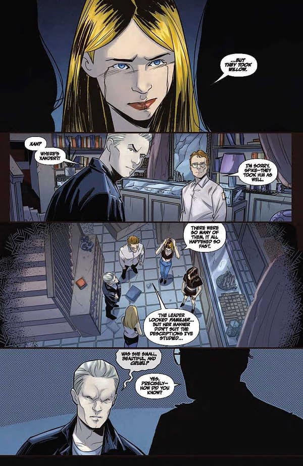 Interior preview page from Vampire Slayer #15