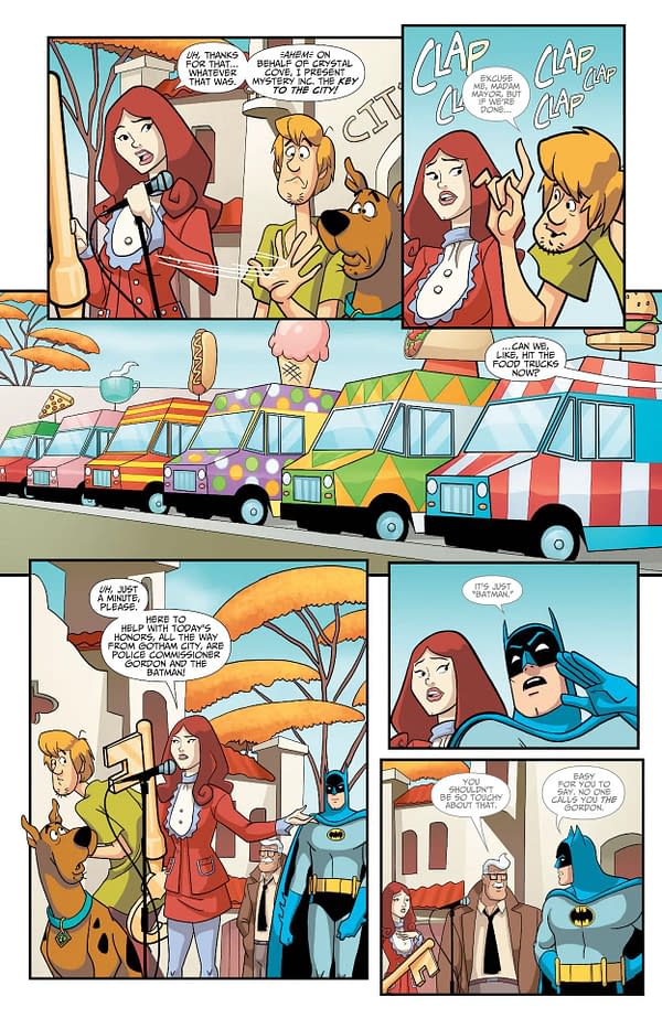 Interior preview page from Batman and Scooby-Doo Mysteries #9