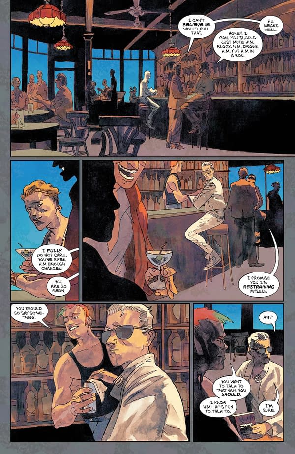 Interior preview page from Sandman Universe: Nightmare Country - The Glass House #3