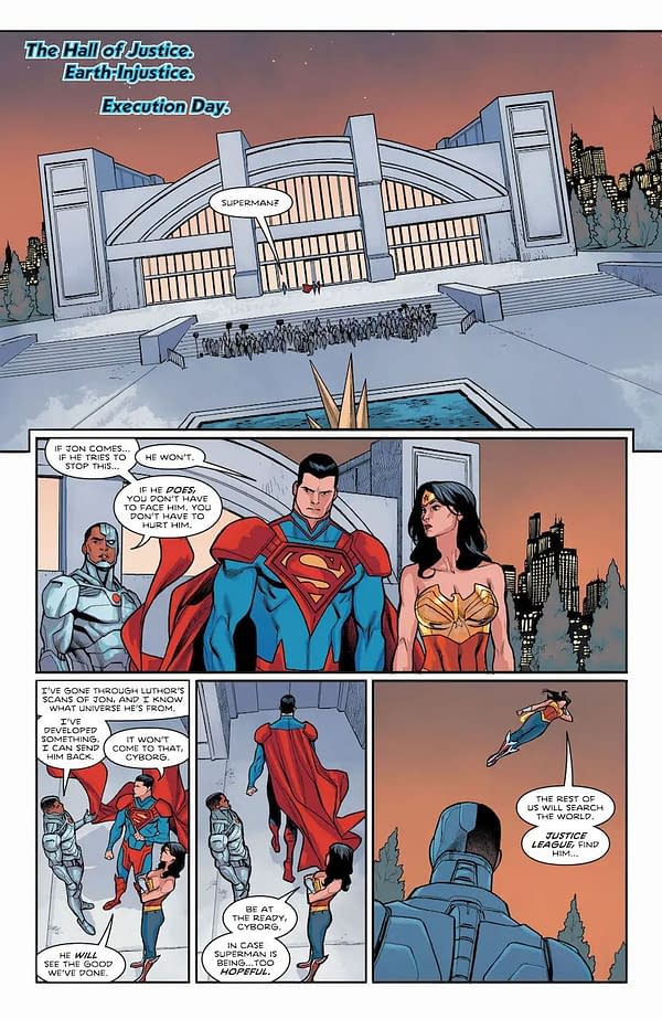 Interior preview page from Adventures of Superman: Jon Kent #6
