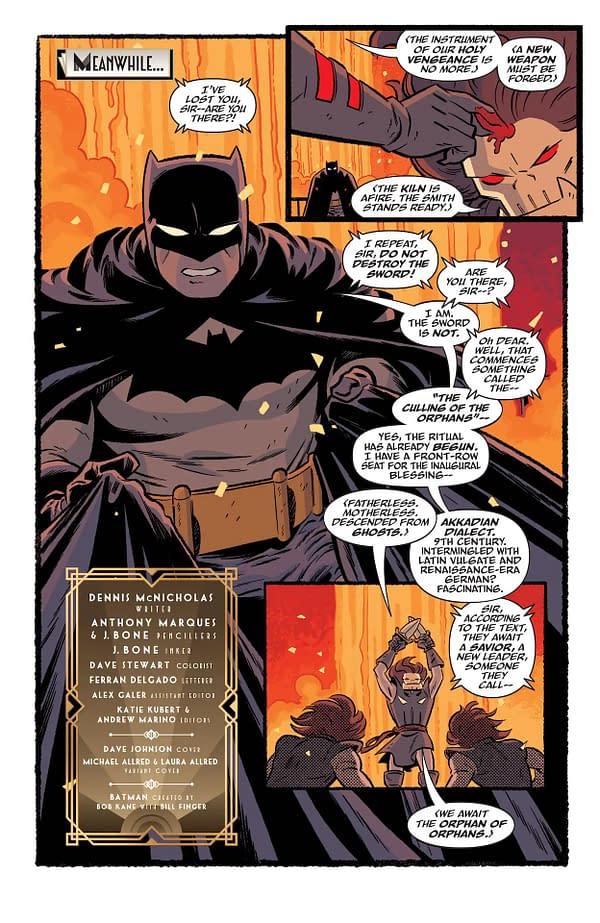 Interior preview page from Batman: The Audio Adventures #7