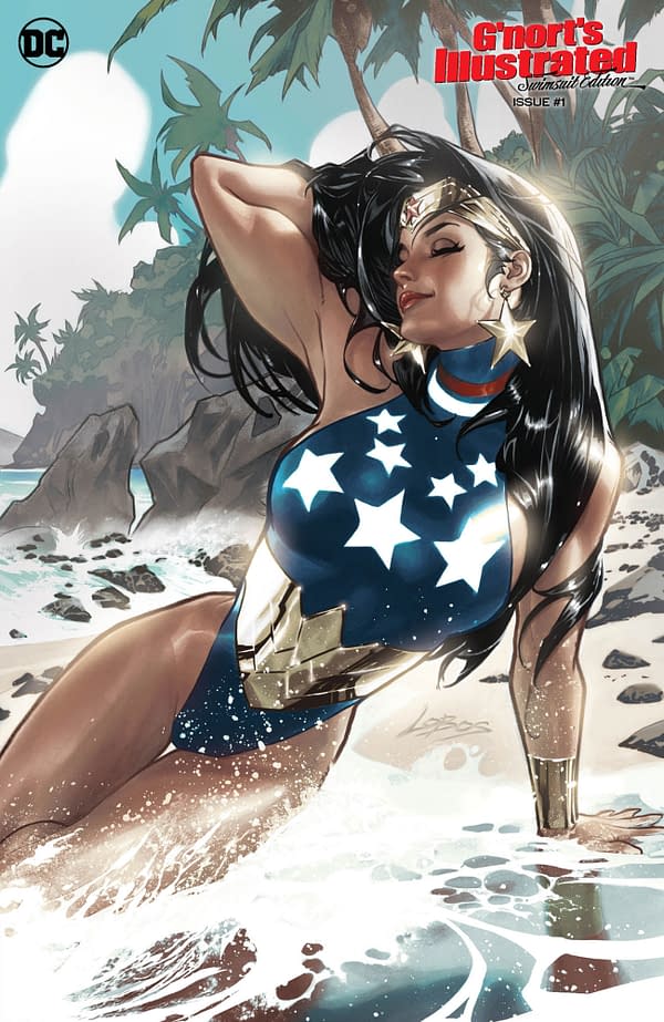 DC Comics' Illustrated Swimsuit Edition Includes Variant Centrefolds