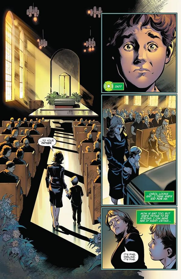 Interior preview page from Knight Terrors: Green Lantern #1
