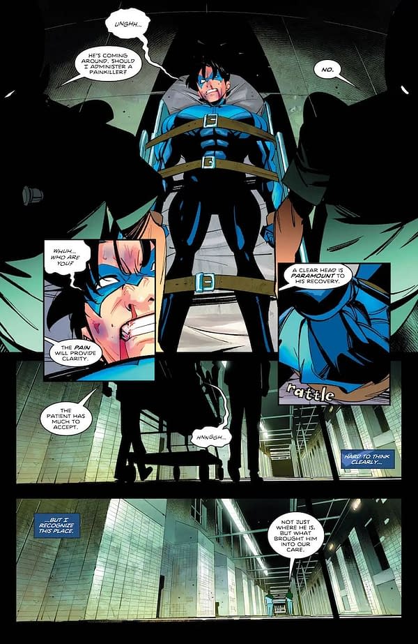 Interior preview page from Knight Terrors: Nightwing #1