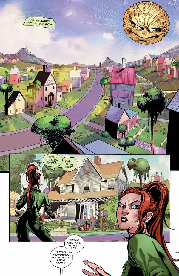 Interior preview page from Knight Terrors: Poison Ivy #1