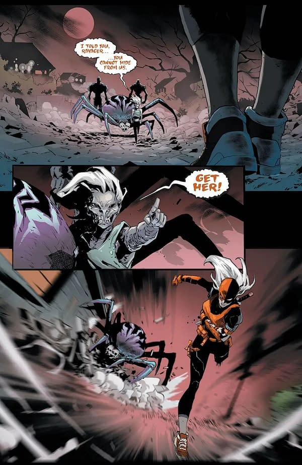 Interior preview page from Knight Terrors: Ravager #2