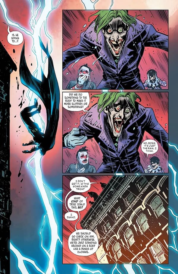 Interior preview page from Knight Terrors: The Joker #1