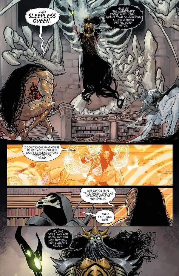 Interior preview page from Knight Terrors: Zatanna #1