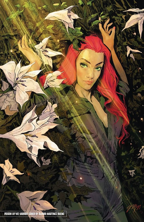 Interior preview page from Poison Ivy: Uncovered #1