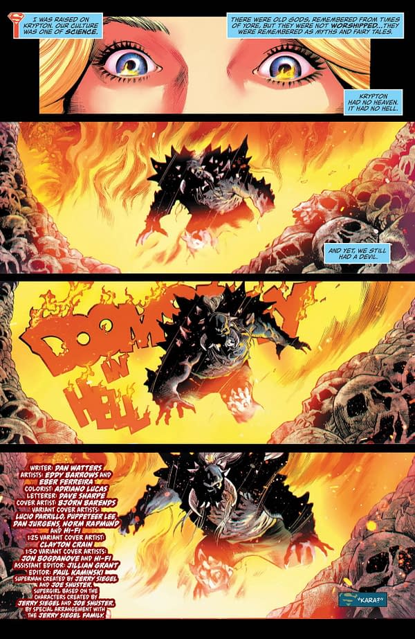 Interior preview page from Action Comics Presents: Doomsday Special #1