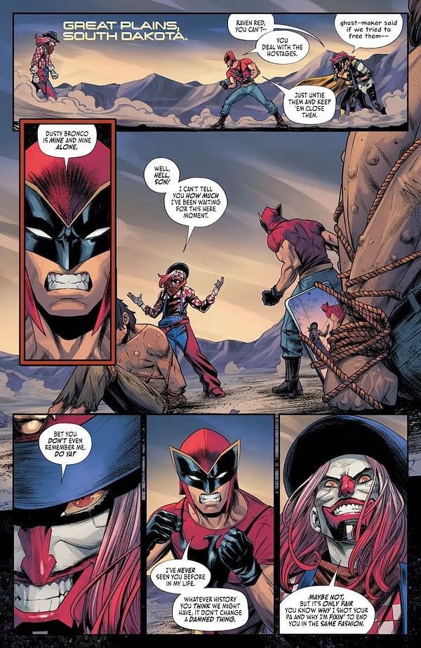 Interior preview page from Batman Incorporated #11