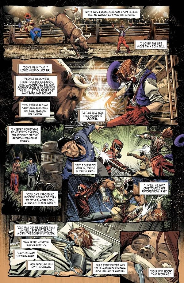 Interior preview page from Batman Incorporated #11