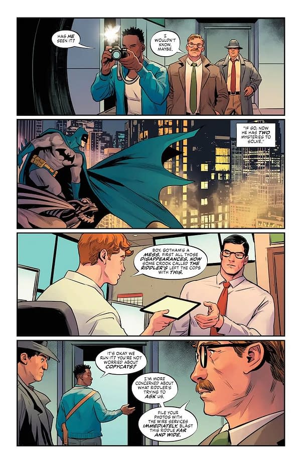Interior preview page from Batman/Superman: World's Finest #18