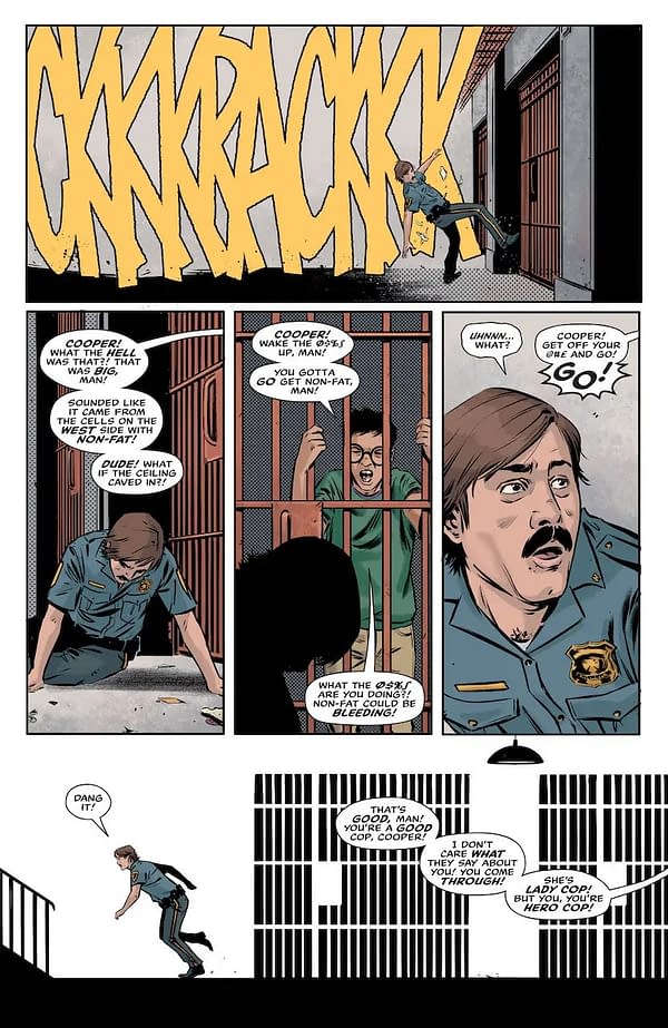 Interior preview page from Danger Street #8