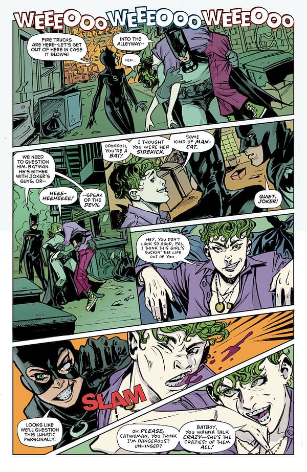 Interior preview page from Knight Terrors: Catwoman #2