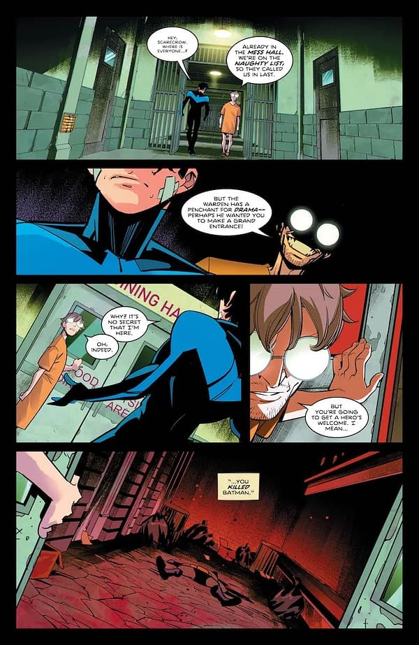 Interior preview page from Knight Terrors: Nightwing #2