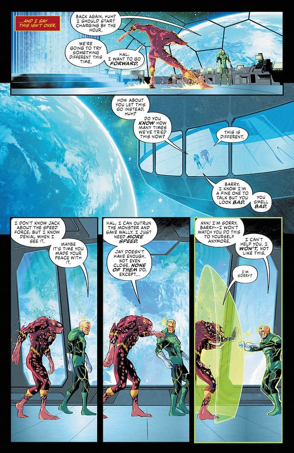 Interior preview page from Knight Terrors: The Flash #2