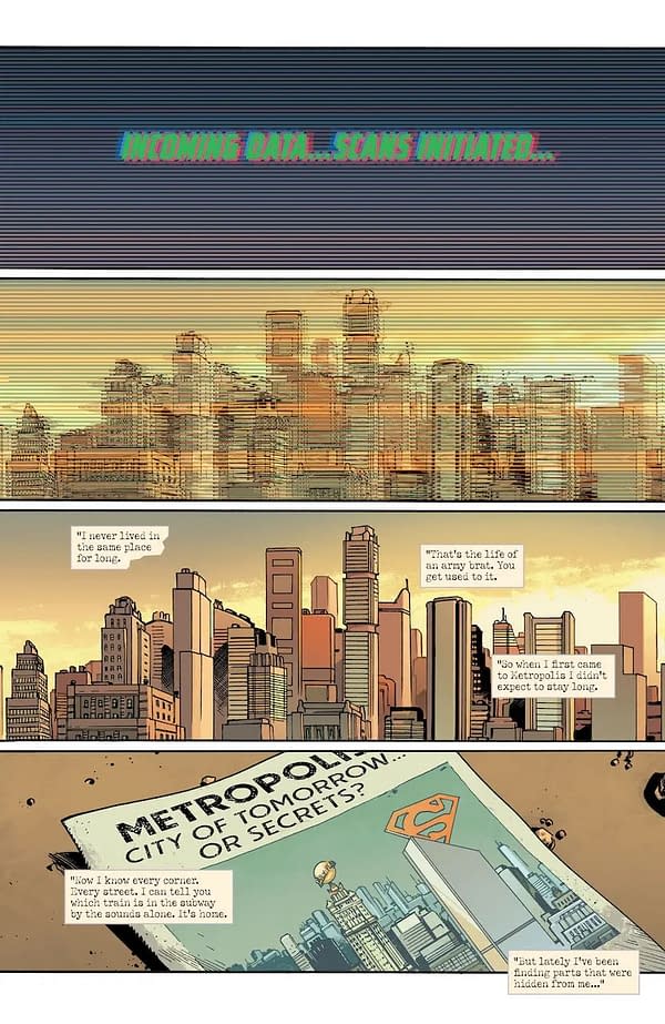 Interior preview page from Superman 2023 Annual #1