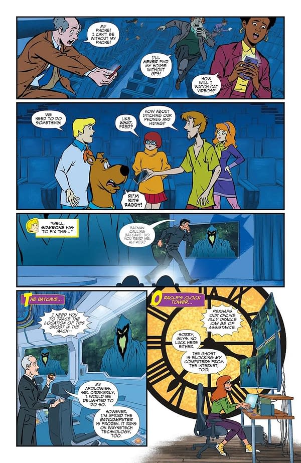 Interior preview page from Batman And Scooby-Doo Mysteries #11