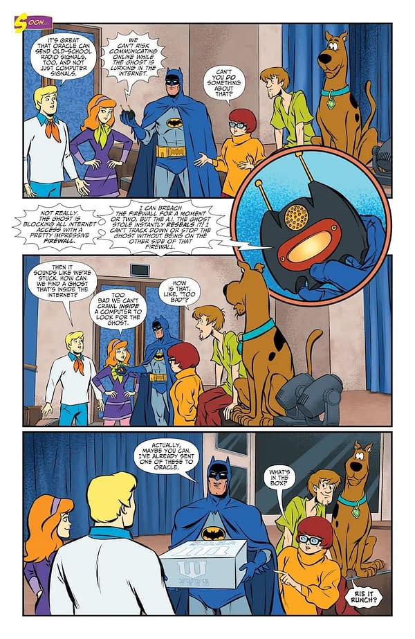 Interior preview page from Batman And Scooby-Doo Mysteries #11