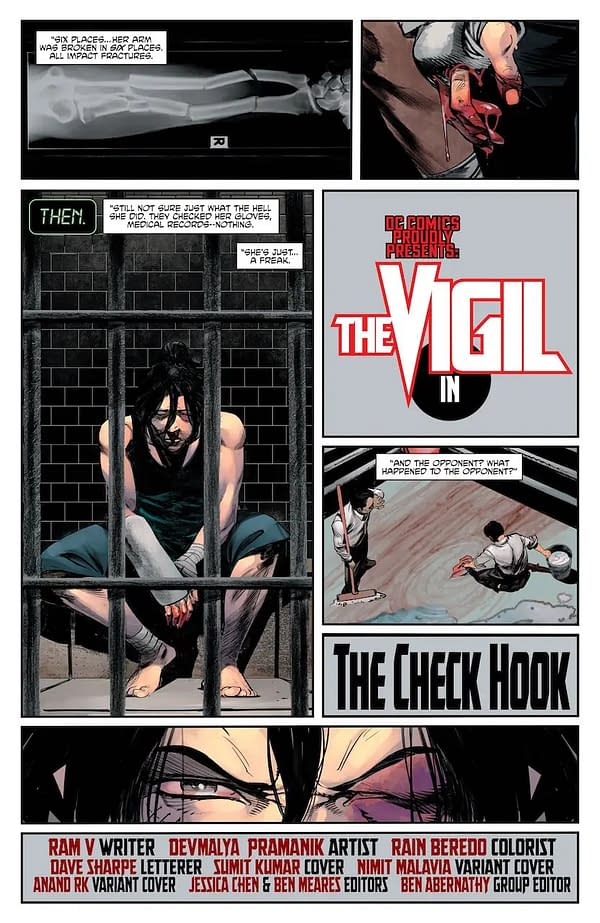Interior preview page from Vigil #4
