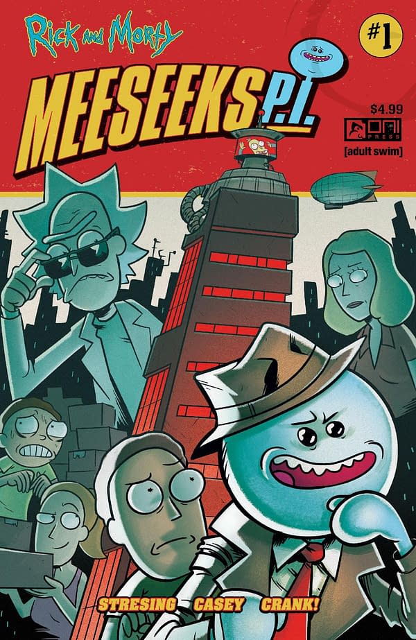 Rick And Morty Introduce Meeseeks P.I. in Oni November 2023 Solicits