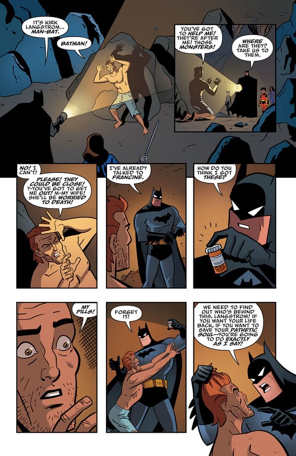 Interior preview page from Batman: The Adventures Continue Season Three #8