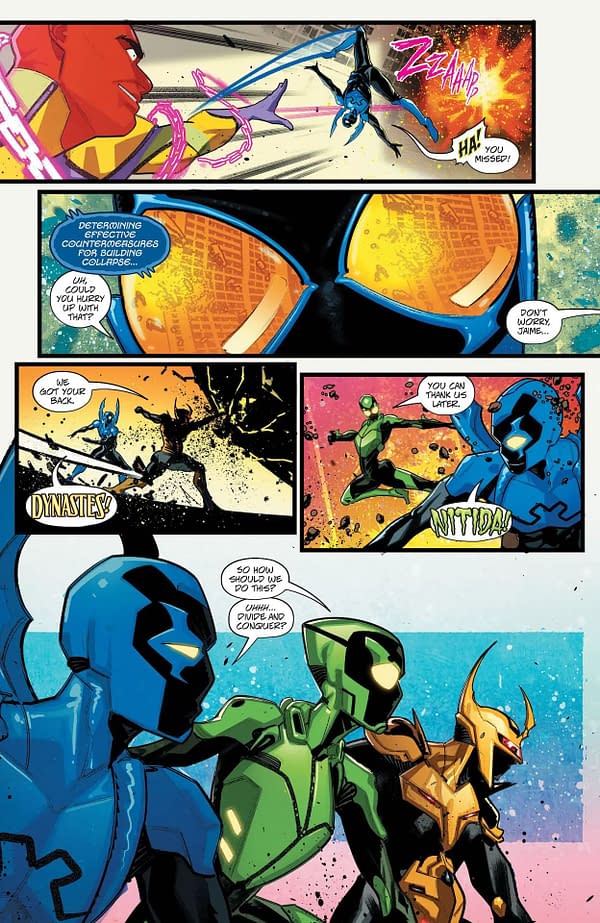 Blue Beetle #1 Preview: Can He Sell More Copies Than Tickets?