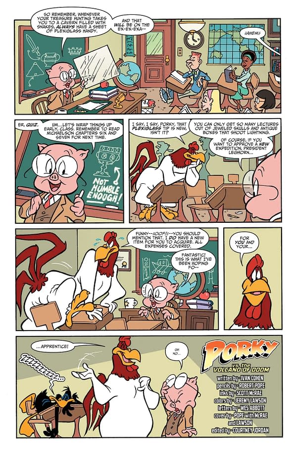 Interior preview page from Looney Tunes #274