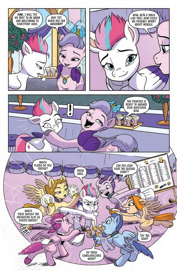 Interior preview page from My Little Pony #16